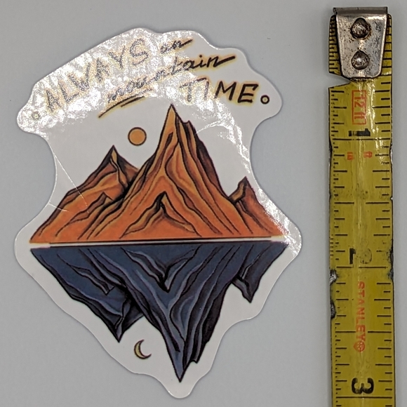 Always on mountain time Sticker - Picture 2 of 2